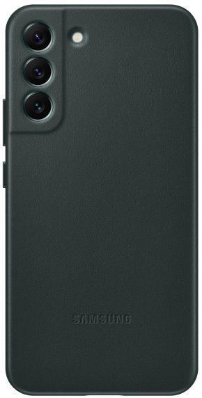 Samsung  Leather Cover Phone Case for Galaxy S22+ - Forest Green - Brand New