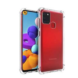 Samsung Premium Hard Phone Case for Galaxy A21s - Clear
