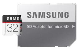 Samsung PRO Endurance microSD with Adapter - 32GB - Black/White (32GB)