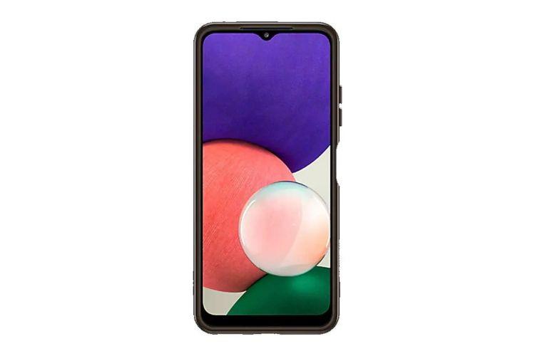 Samsung Rear Soft Cover Phone Case for Galaxy A22 5G - Black