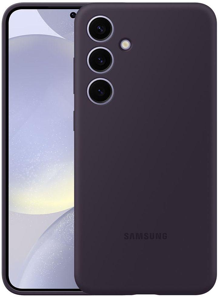 Samsung  Silicone Phone Case for Galaxy S24+ - Dark Violet - Brand New