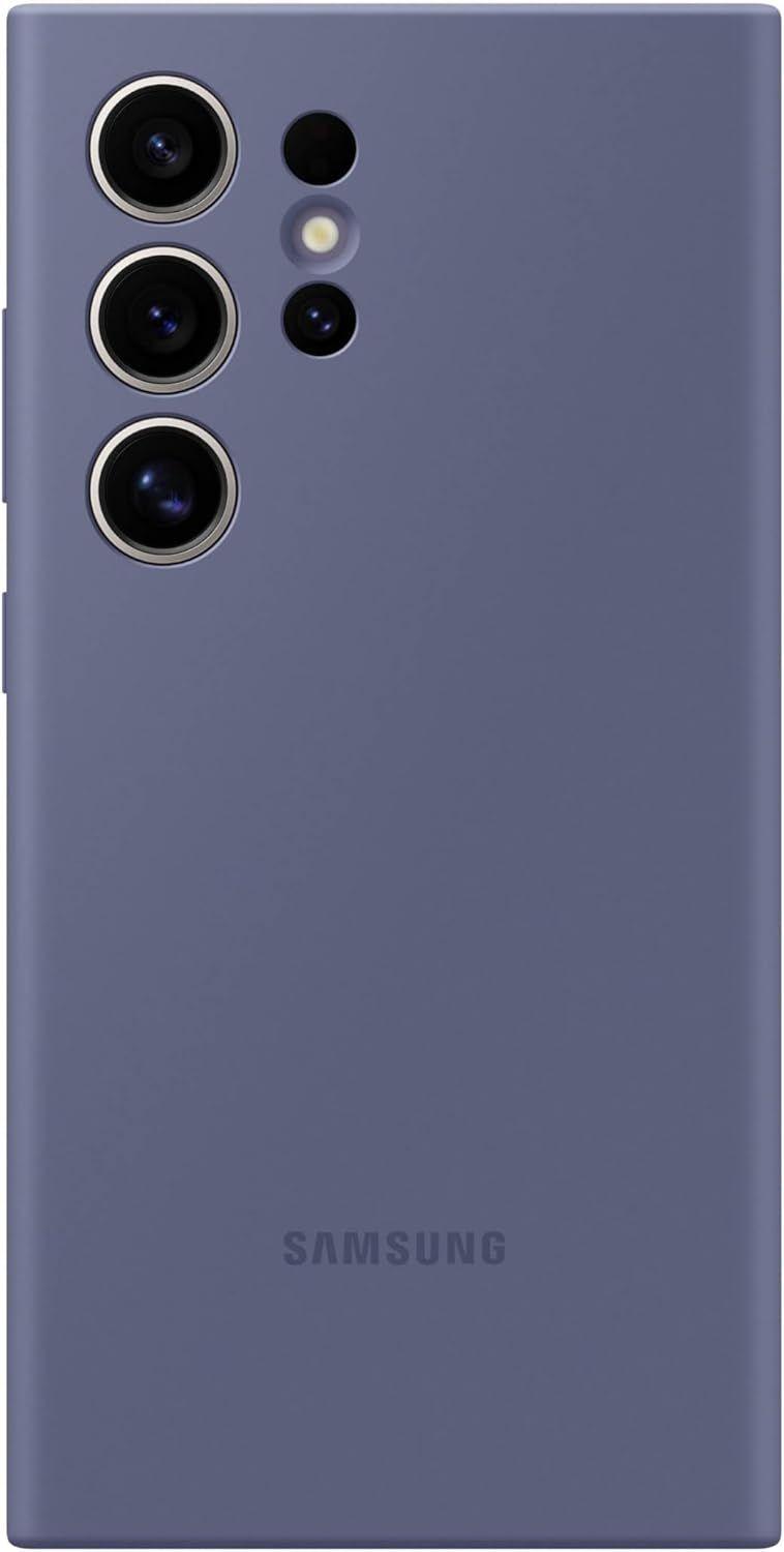 Samsung  Silicone Phone Case for Galaxy S24 Ultra - Violet - Brand New