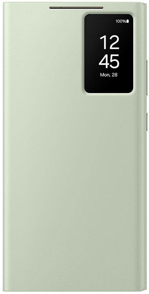 Samsung  Smart View Wallet Phone Case for Galaxy S24 - Light Green - Brand New