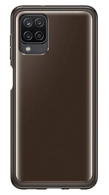 Samsung  Soft Clear Cover for Galaxy A12 - Black - Brand New