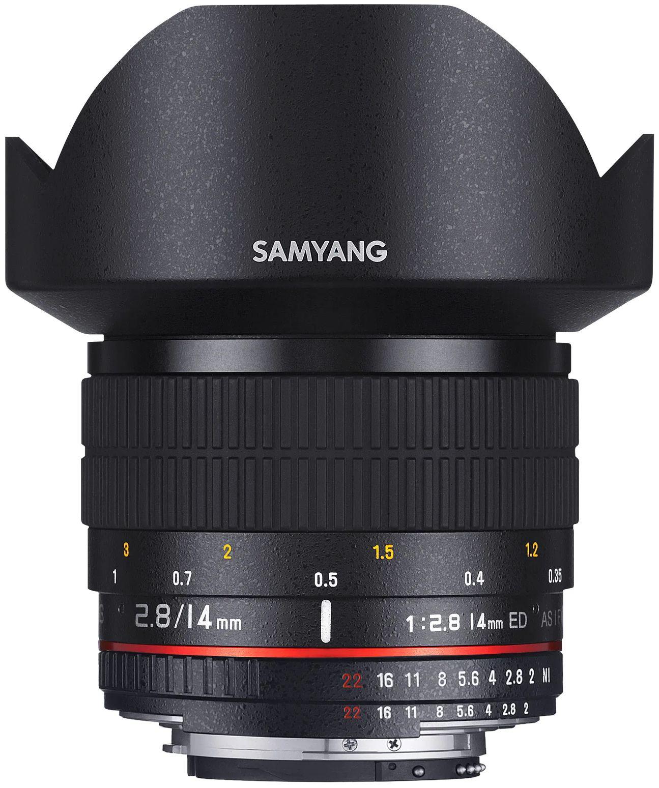 Samyang 14mm F2.8 ED AS IF UMC Lens for Canon EF