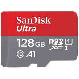 SanDisk Ultra 128GB microSDXC UHS-I Card A1 Class 10 140MB/s - Black