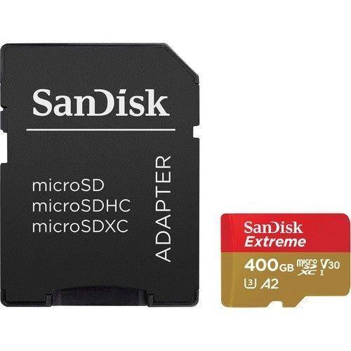 SanDisk Extreme microSD UHS-I Card (Up to 160MB/s) with Adapter - 64GB - Red