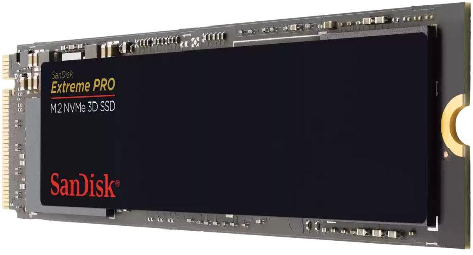 SanDisk  Extreme PRO M.2 NVMe 3D SSD - 500GB - Black - Brand New