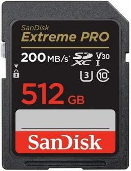 SanDisk Extreme PRO SDHC/SDXC UHS-I Memory Card (Up to 200MB/s) - 32GB - Black