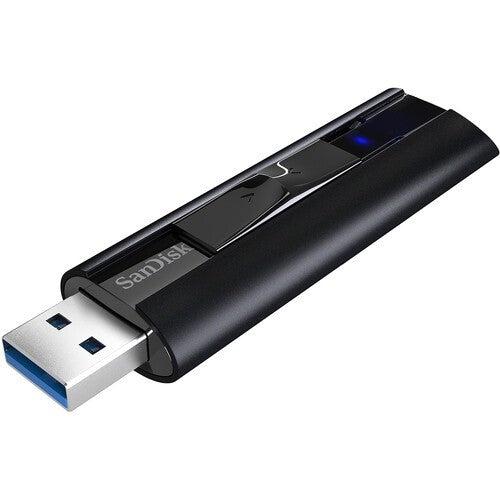 SanDisk  Extreme PRO USB 3.2 Solid State Flash Drive - 128GB - Black - Brand New