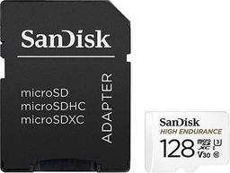 SanDisk High Endurance microSDHC/SDXC Card with Adapter - 32GB - White