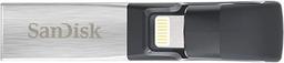 SanDisk iXpand Apple iPhone and iPad Flash Drive - 128GB - Grey