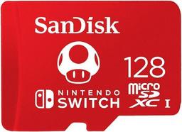 SanDisk microSDXC Card for Nintendo Switch - Red (128GB)