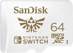 SanDisk microSDXC Card for Nintendo Switch - White (64GB)