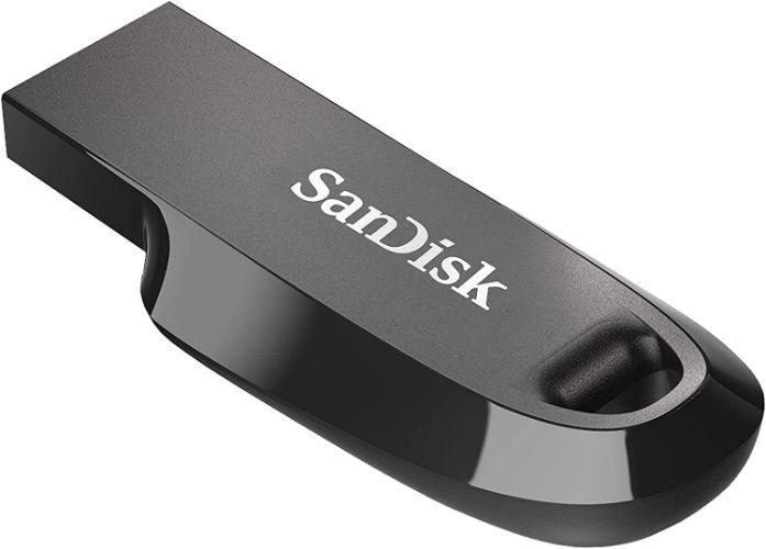 SanDisk Ultra Curve 3.2 Flash Drive - 64GB - Black