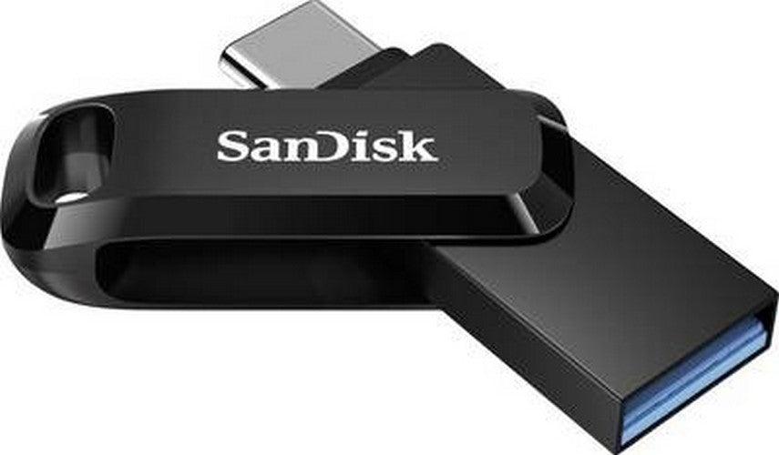 SanDisk Ultra Dual Drive Go USB Type-C Flash Drive - 32GB - Black