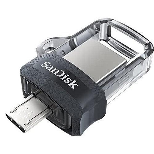SanDisk  Ultra Dual Drive m3.0 - 16GB - Grey - Brand New