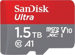 SanDisk Ultra microSDHC/SDXC UHS-I Card (Up to 150MB/s) - 128GB - Red