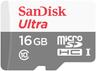 SanDisk Ultra microSDHC/SDXC UHS-I Card (Up to 80MB/s) - 16GB - White