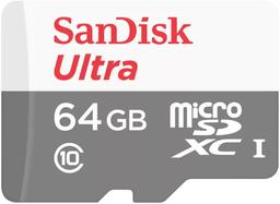 SanDisk Ultra microSDHC/SDXC UHS-I Card (Up to 80MB/s) - 16GB - White