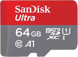 SanDisk Ultra microSDHC/SDXC UHS-I Card (Up to 120MB/s) - 32GB - Red
