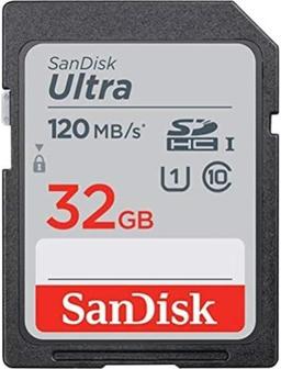 SanDisk Ultra SDHC/SDXC UHS-I C10 Memory Card - 16GB - Black