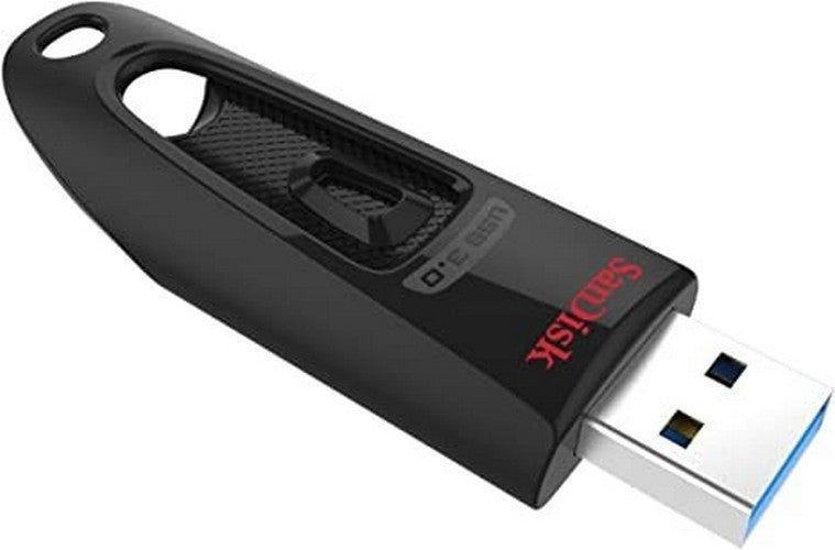 SanDisk  Ultra USB 3.0 Flash Drive - 64GB - Black - Brand New