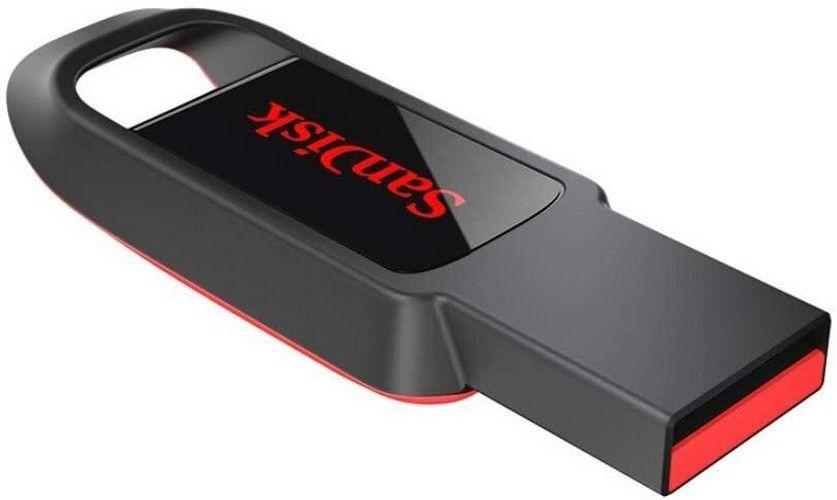 SanDisk USB 2.0 CZ61 Cruzer Spark Flash Drive - 64GB - Black