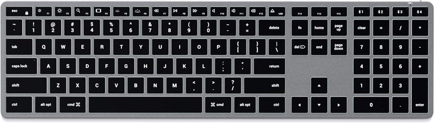 Satechi Satechi Slim X3 Bluetooth Backlit Keyboard