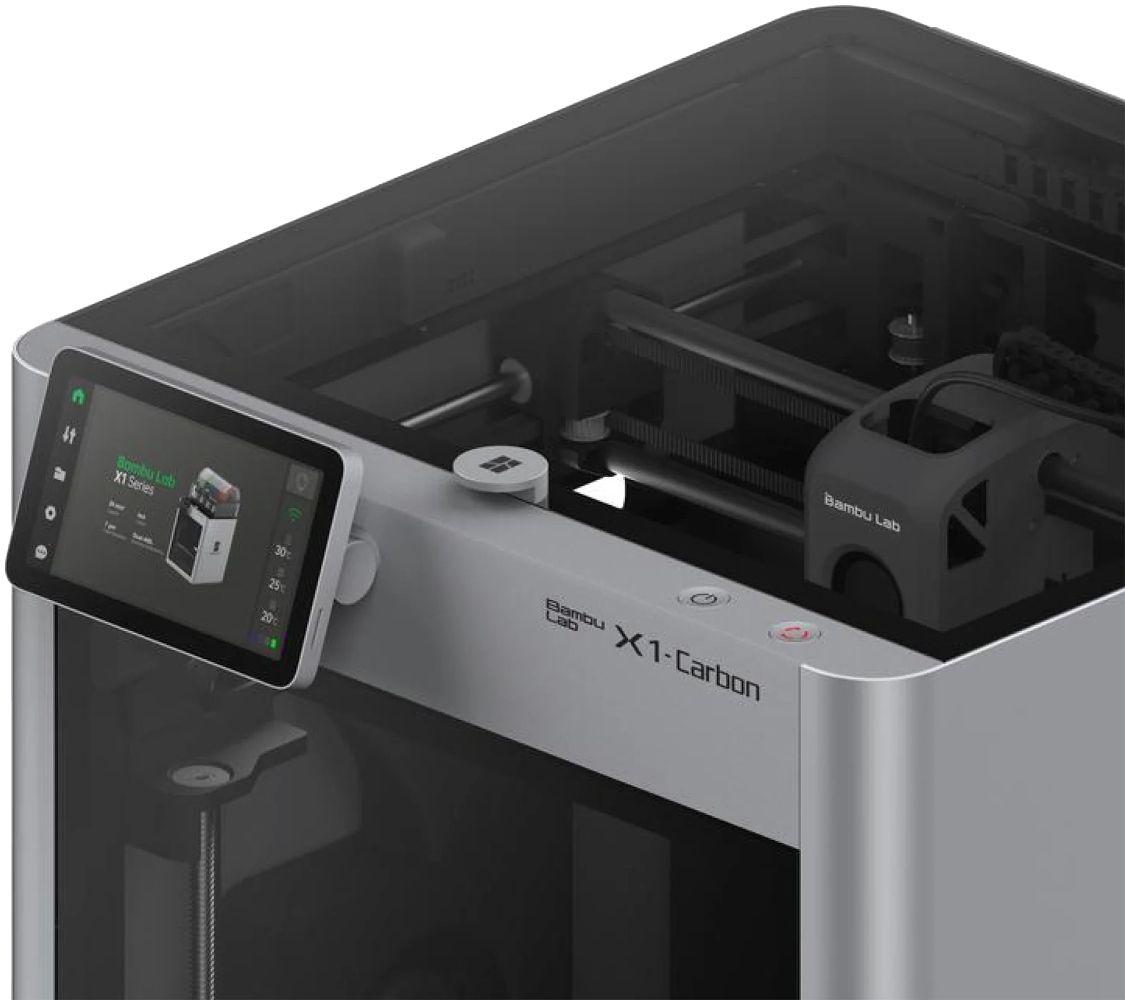 Bambu Lab X1C Combo Carbon Fiber 3D Printer - Excellent - White
