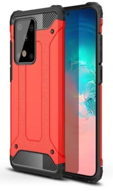 SGP Armor Phone Case for Samsung Galaxy S20 Ultra - Red