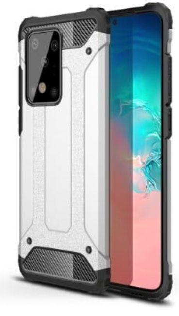 SGP Armor Phone Case for Samsung Galaxy S20 Ultra - Silver