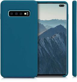 Silicone Phone Cover for Galaxy S10+ - Teal