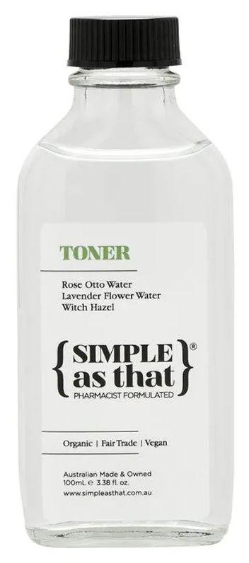 Simple As That  Natural Toner - White - Brand New