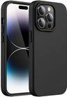 Simply Roar Liquid Silicon Phone Case for iPhone 15 - Black
