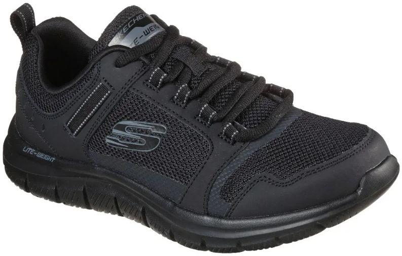 Skechers  Men's Track Knockhill (Size 9 US) - Black - Brand New