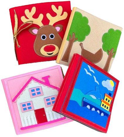 SmartyPals  Quiet Book Bundle - Multicolor - Brand New