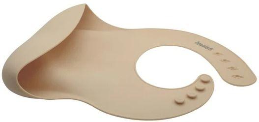Smoosh Silicone Bib - Latte