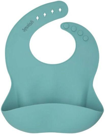 Smoosh  Silicone Bib - Teal - Brand New