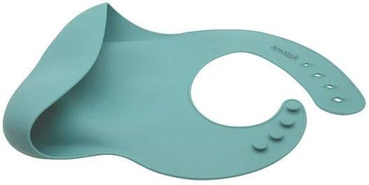 Smoosh Silicone Bib - Teal