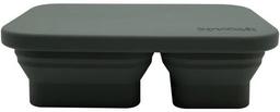 Smoosh Silicone Collapsible Lunch Box - Grey