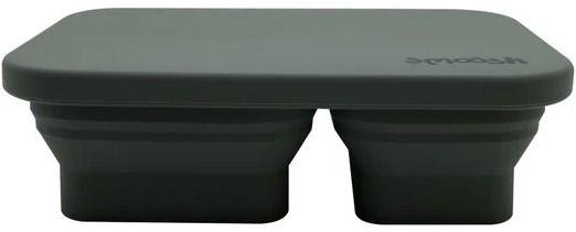 Smoosh Silicone Collapsible Lunch Box - Grey