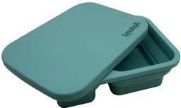 Smoosh Silicone Collapsible Lunch Box - Teal