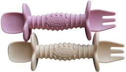 Smoosh Sporkie - Pink & Latte