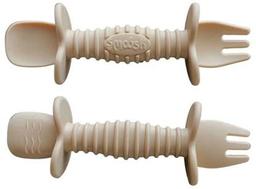 Smoosh Sporkie - Pink & Latte