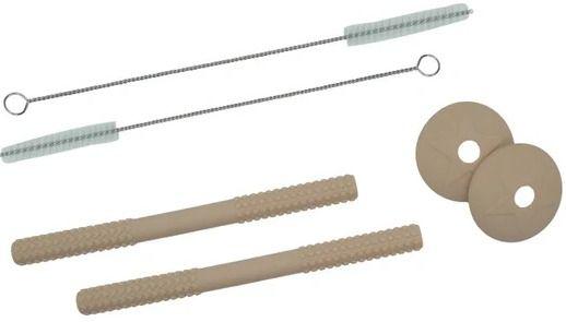 Smoosh Straw Set - Latte