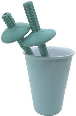 Smoosh Straw Set - Teal
