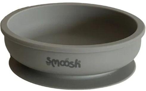 Smoosh  Suction Bowl - Grey - Brand New