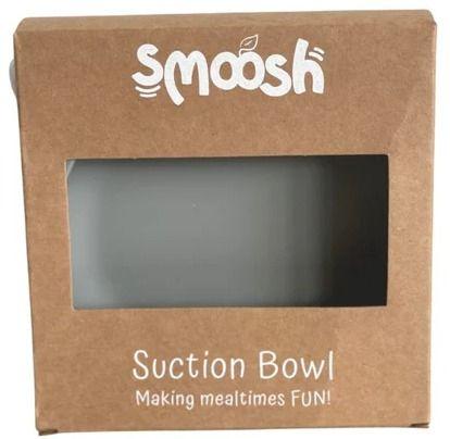 Smoosh Suction Bowl - Grey