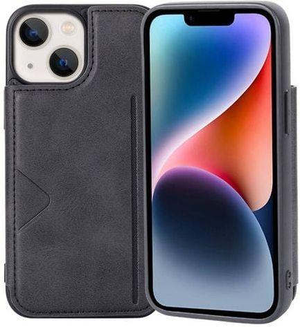 Soka Hanman Card Leather Phone Case for iPhone 14 Plus